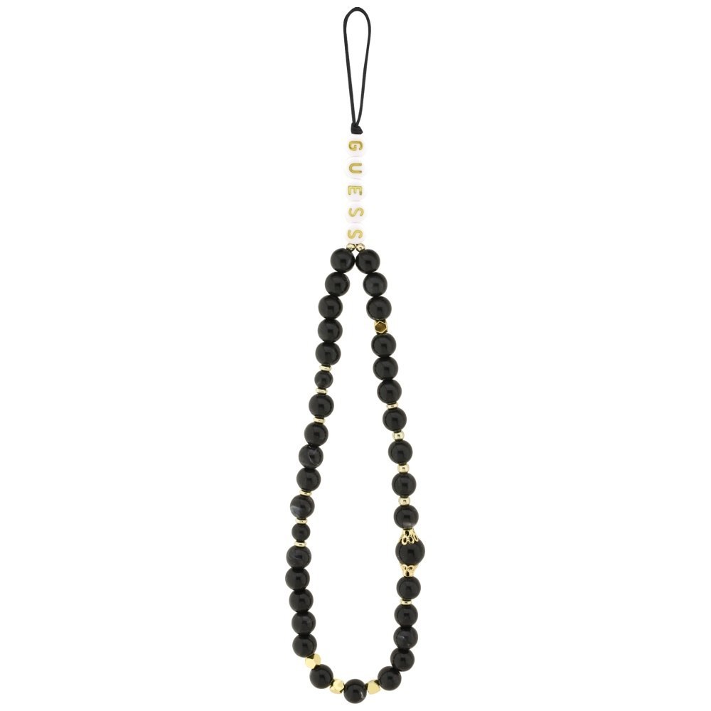 Etui Guess 4G Strap Triangle Logo MagSafe do iPhone 17 Pro czarny